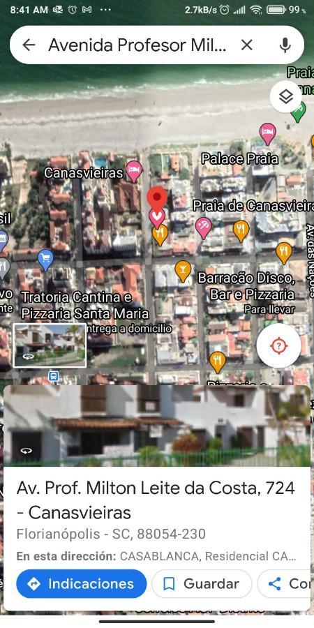 Apartamento Inteiro Dois Quartos Melhor Localizacao Pes Na Areia Florianópolis Exteriör bild